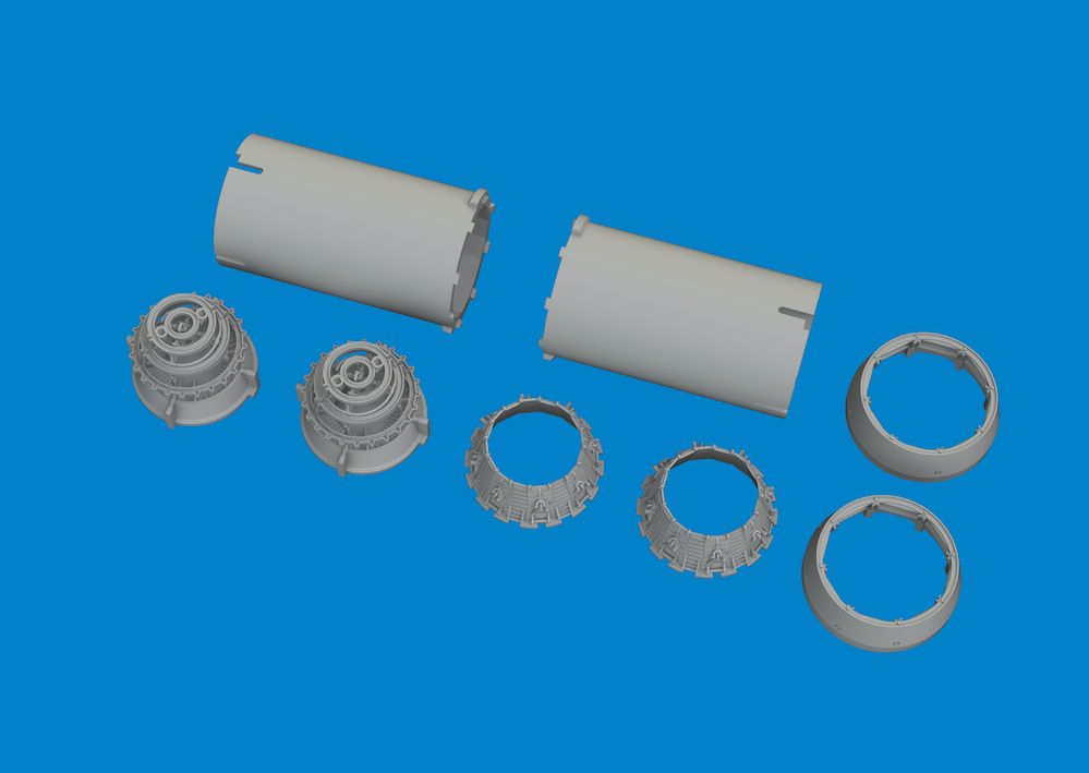 1:48 Jaguar GR.1 exhaust nozzles PRINT