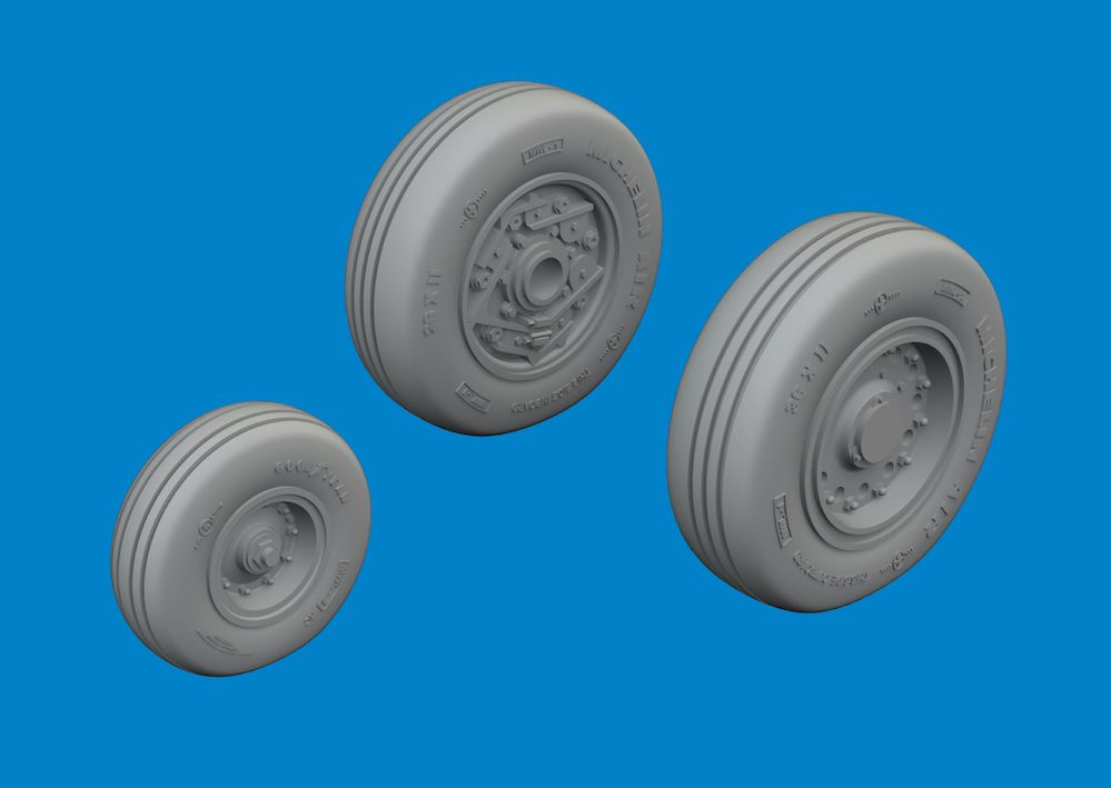 1:72 A-10C Thunderbolt II wheels