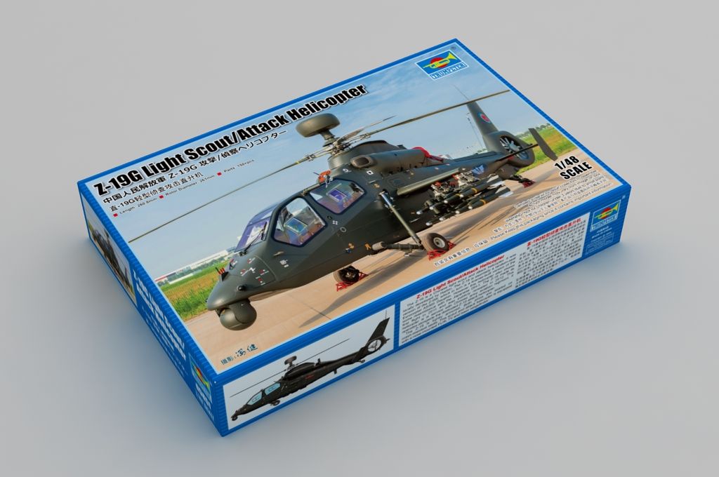1:48 Z-19G Light Scout/Attack Helicopter