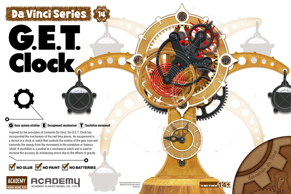 Da Vinci G.E.T. Clock