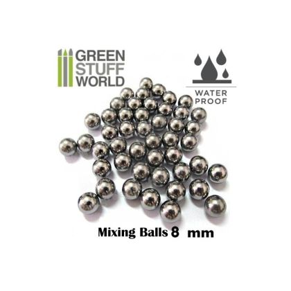 Mixing Paint Steel Bearing Balls in 8mm