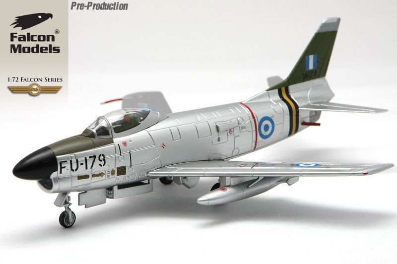 1:72 North American F-86D-35-NA Sabre Dog Hellenic Air Force 51-6179/FU-179 343rd Interceptor Squadron, Elefsina Air Base, Greece 1963