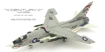 1:72 F-8E Crusader, U.S.NAVY VF-211, Fighting Checkmates NP101, 1967
