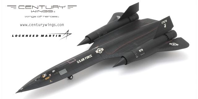 1:72 SR-71 Black Bird, USAF 9thSRW61-7978 Rapid Rabbit 1972, Kadena AB