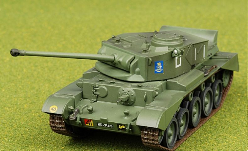 1:72 Leyland Comet Diecast Model British Army 7th Queens Own Hussars, Sek Kong Camp, Hong Kong, 1950s