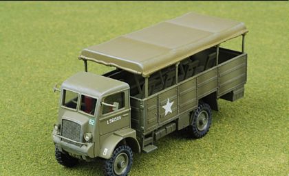 1:72 Bedford QLT Troop Carrier Diecast Model Polish Army 1st Armored Div, Germany, 1945