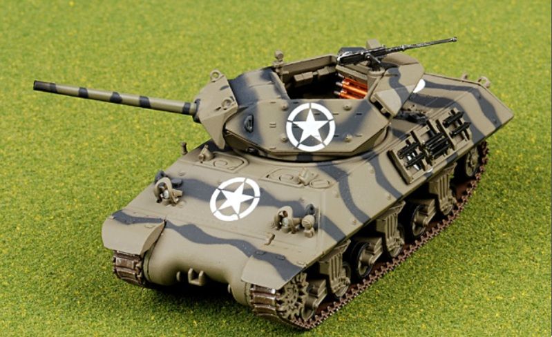 1:72 M10 Wolverine Diecast Model US Army 894th Tank Destroyer Btn, Anzio, Italy, February 1944