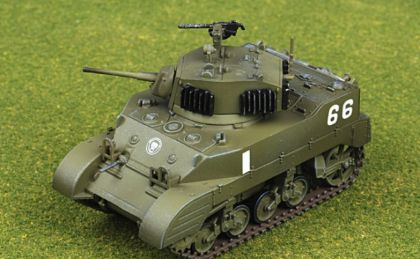 1:72 M5 Stuart Diecast Model ROC 3rd Armored Rgt, October 1949