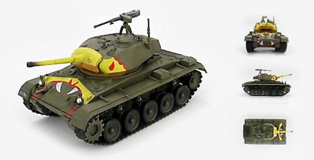 1:72 M-24 Chaffee 79th Tank Bttn., Han River, Korea 1951