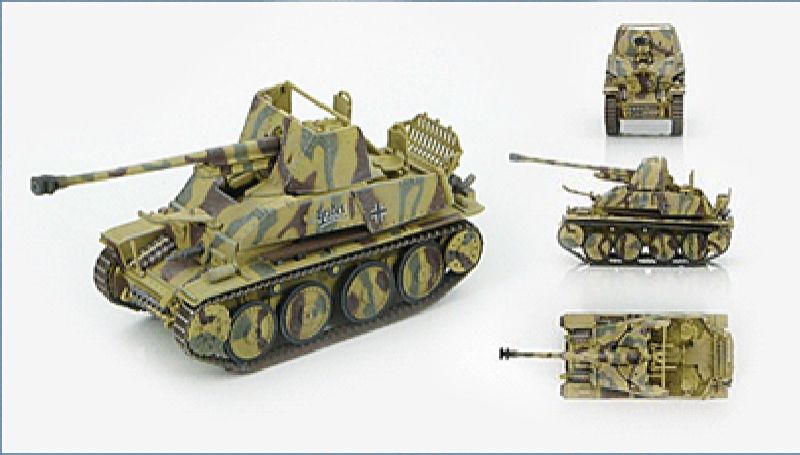 1:72 German Marder III 7th Pz. Div. 42nd Tank Destroyer Bttn, Russia 1944
