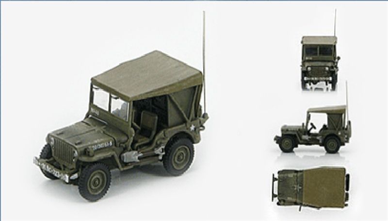 1:72 U.S. Willys Radio Jeep 8th USAAF, 91st Bomber Group, 323rd Bomber Sqn., England 1943