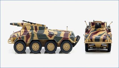 1:72 Sd. Kfz. 234/3 226.Aufklarungs Abt., 116 Panzer Division, Normandy 1944