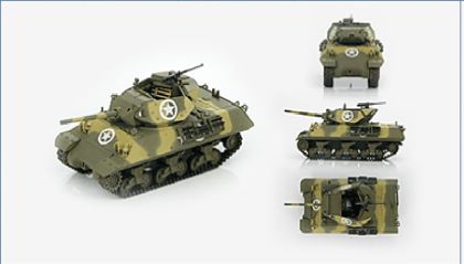 1:72 M10 Tank Destroyers 1st Armored Div., 601st Tank Destroyer Battalion, Italy, May 1944