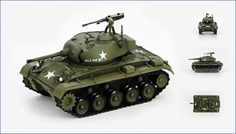 1:72 M-24 Chaffee Germany, Jan 1945