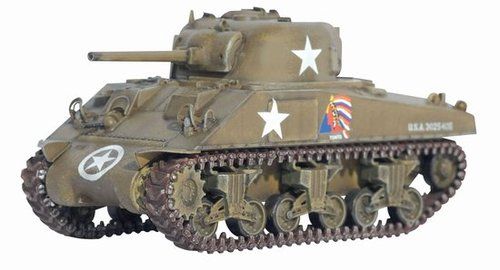 1:72 Sherman M4 37th Tank Battalion, 4th Armored Division Brittany France 1944