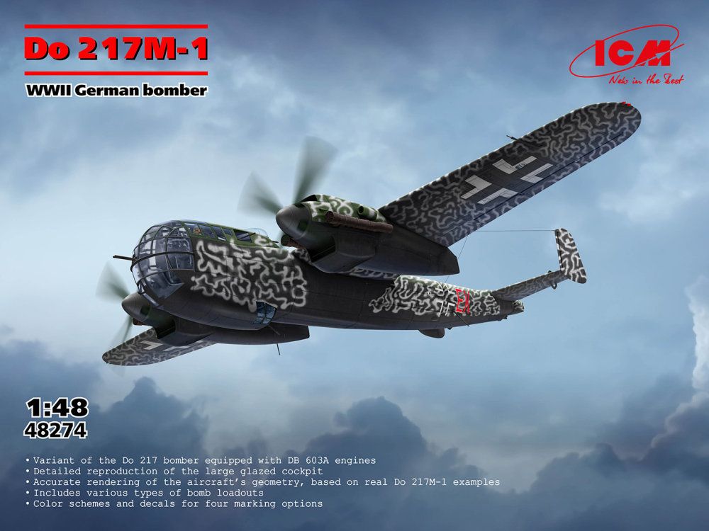 1:48 Dornier Do-217 M 1 - German WWII Bomber