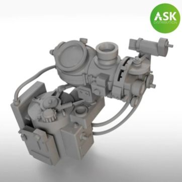 1:48 Norden M-9 Bombsight, 2 pcs. for US war airplanes WWII and after war 
