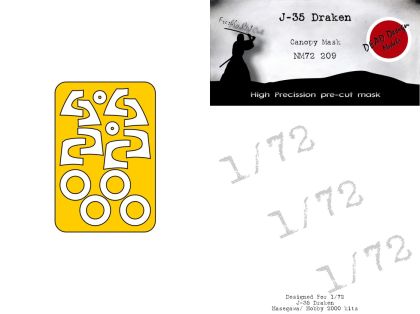 1:72 J-35 Draken Hasegawa