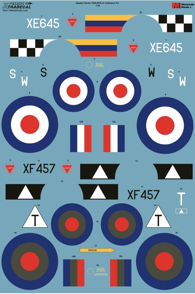 1:32 Hawker Hunter FGA.9/FR.10 Pt.1