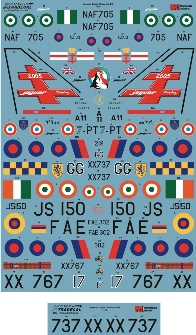 1:48 Sepecat Jaguar Collection Pt2