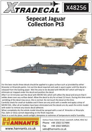 1:48 Sepecat Jaguar Collection Pt3