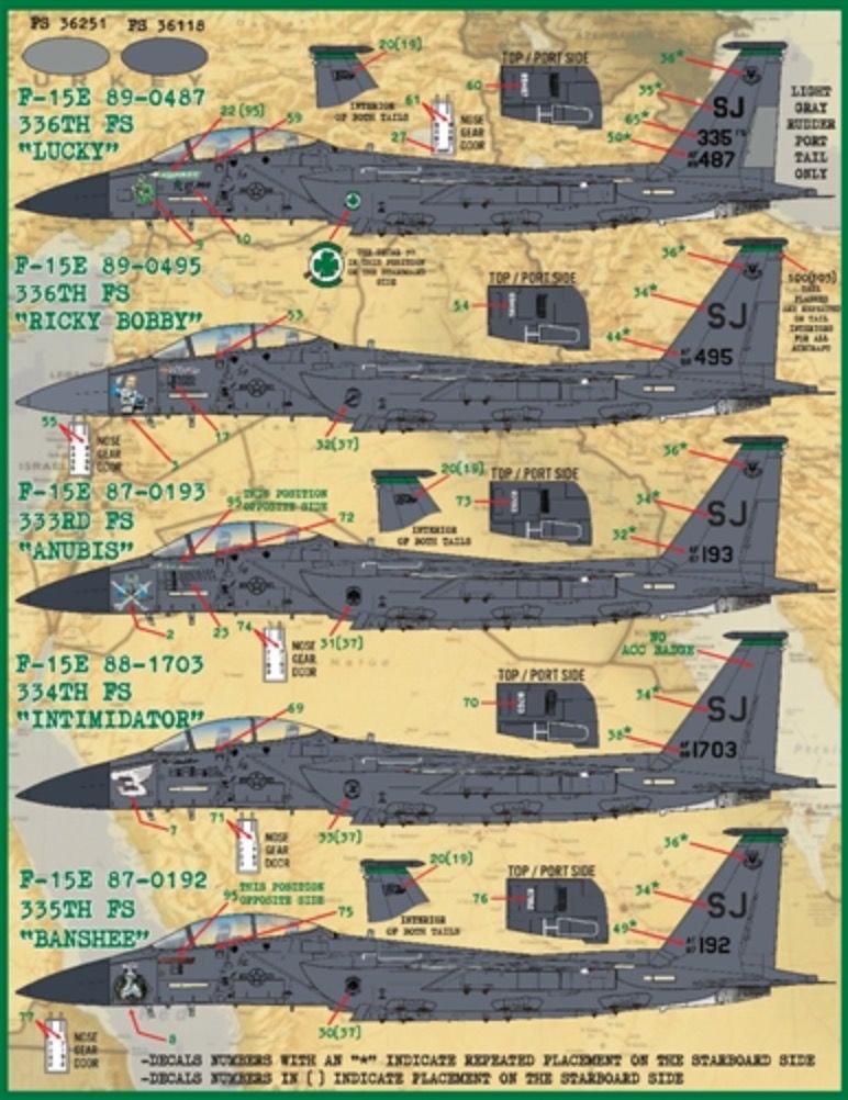 1:48 F-15E's At War 4th Fighter Wing Drone Killers