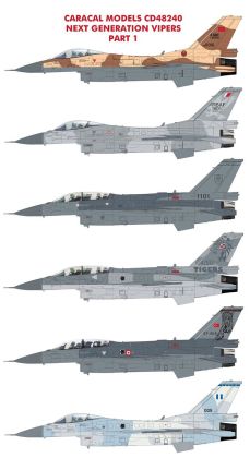 1:48 F-16 Next Generation Vipers