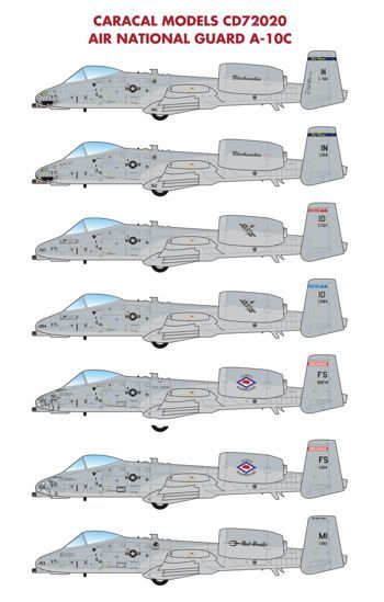1:72 Air National Guard A-10C
