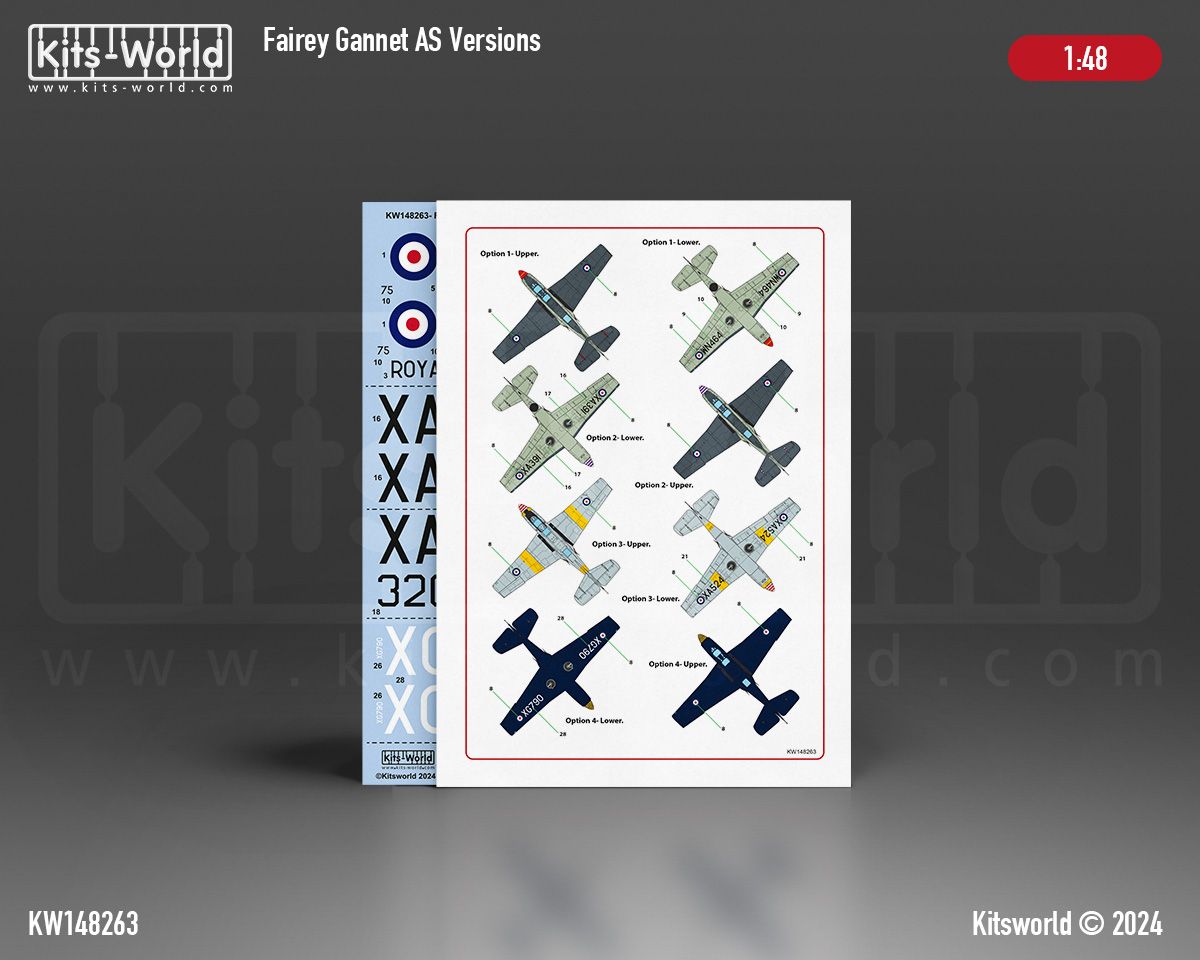 1:48 Fairey Gannet AS
