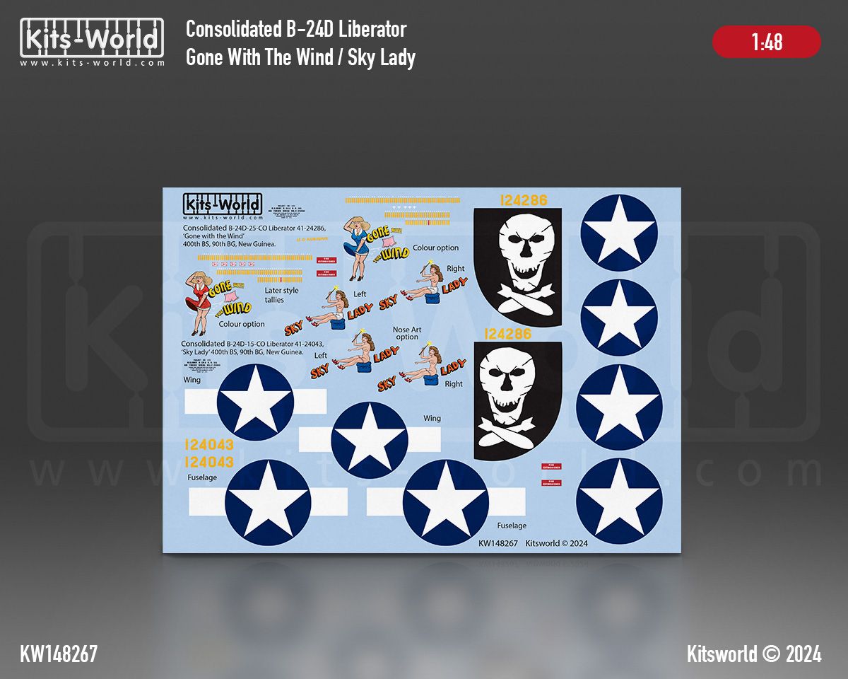 1:48 Consolidated B-24D Liberator
