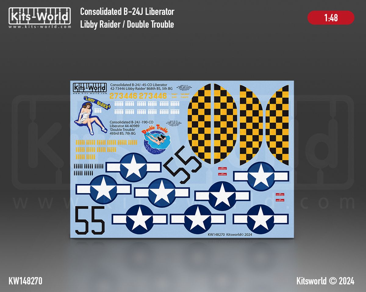 1:48 Consolidated B-24J Liberator