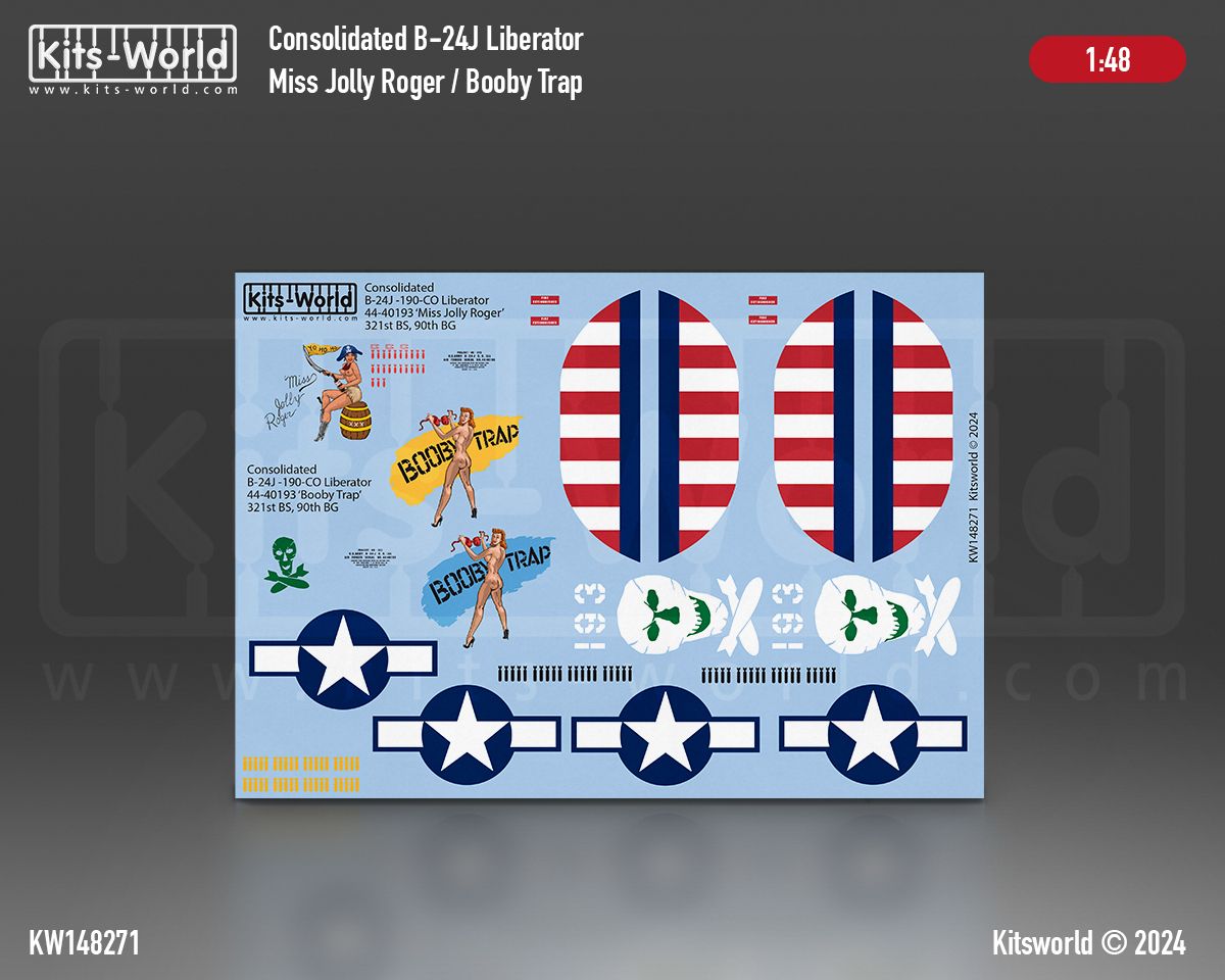 1:48 Consolidated B-24J Liberator