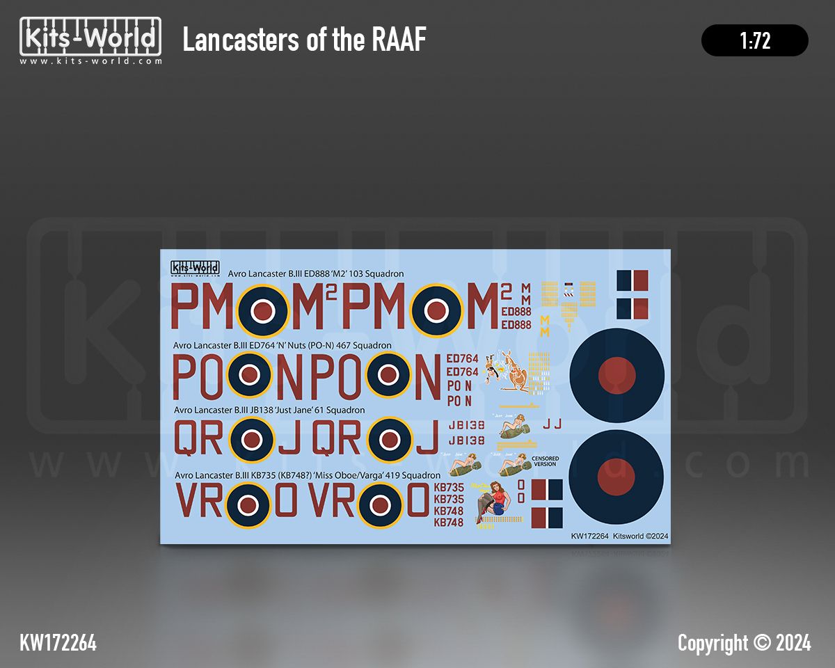 1:72 Avro Lancaster B.III