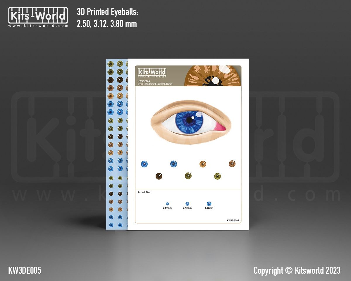 Human Eyeballs Decals (Set 5)