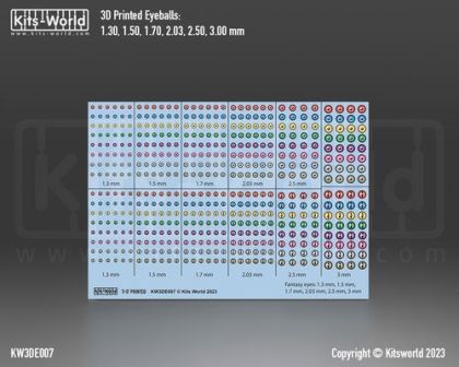 Fantasy Eyeballs Decals