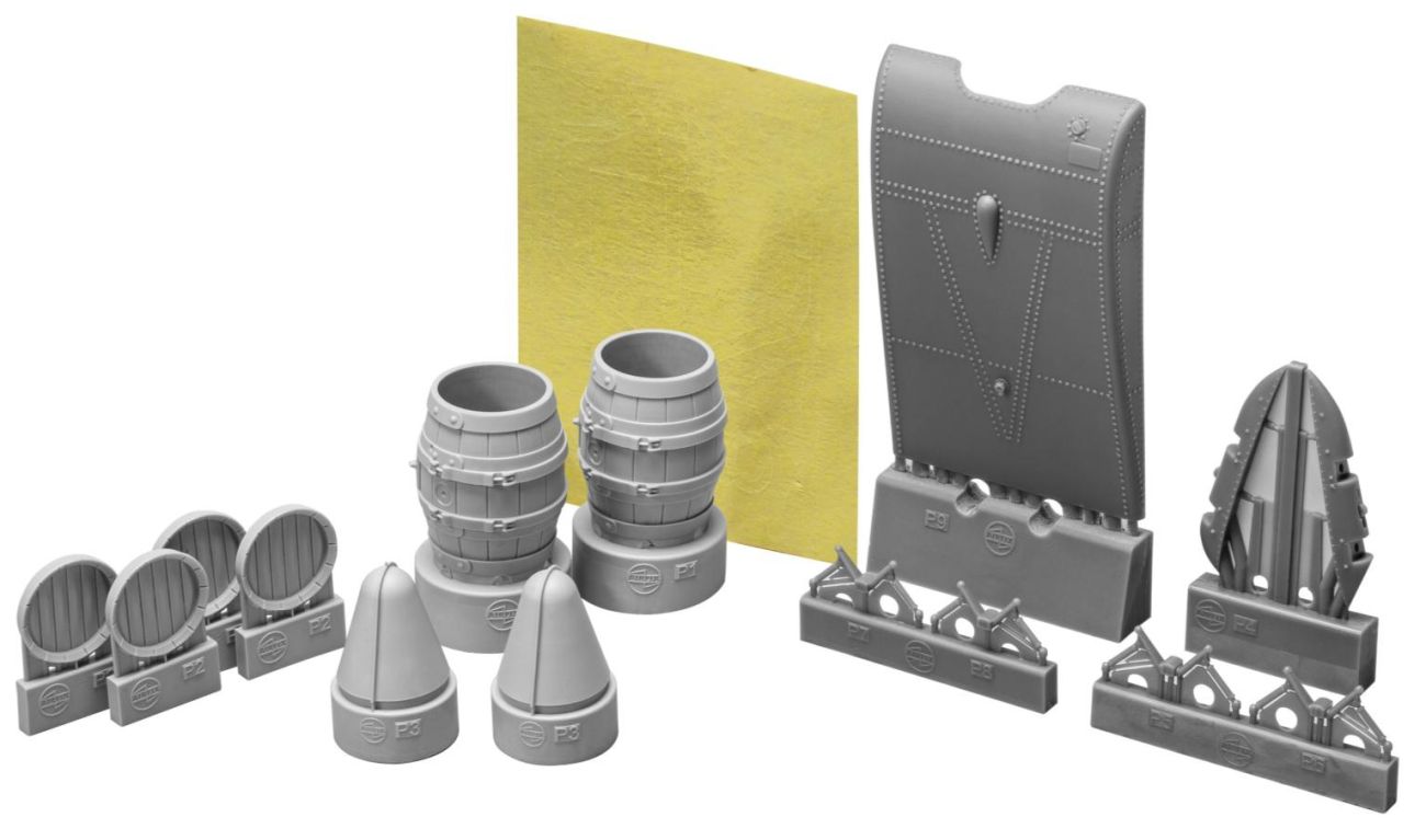 1:24 Supermarine Spitfire Mk.IXc - Flying Dray