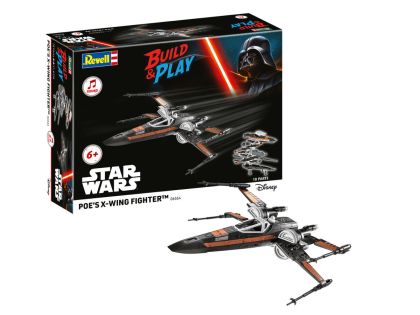 1:78 Poe's X-Wing Fighter with Sound (Build & Play)