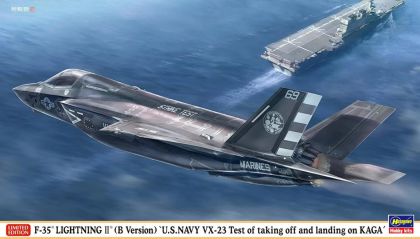 1:72 F-35 Lightning II (B Version) `U.S.NAVY VX-23 Test of taking off and landing on KAGA´