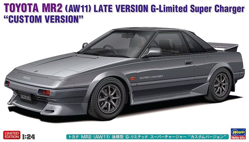 1:24  Toyota MR2 (AW11) Late Version G-Limited Super Charger Custom Version