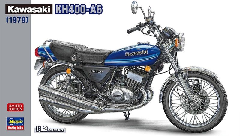1:12 Kawasaki KH400-A6 1979