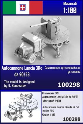 1:100 Autocannone Lancia 3Ro da 90/53