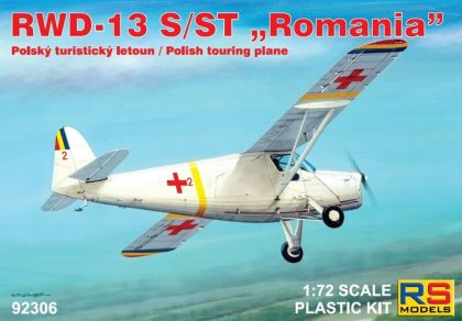 1:72 RWD-13 Rumunsko Sanitní 