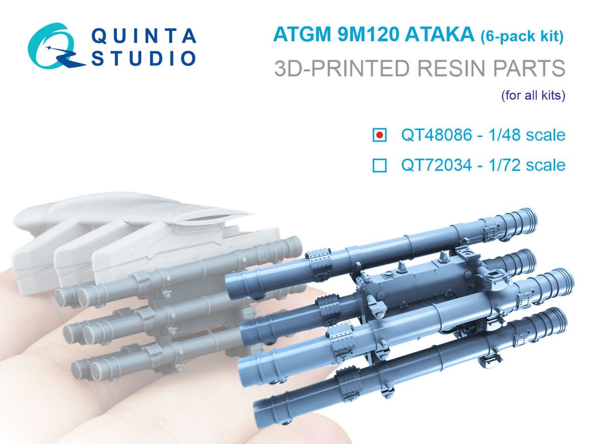1:48 9M120 Ataka ATGM - Six-Pack Kit (for All Kits)