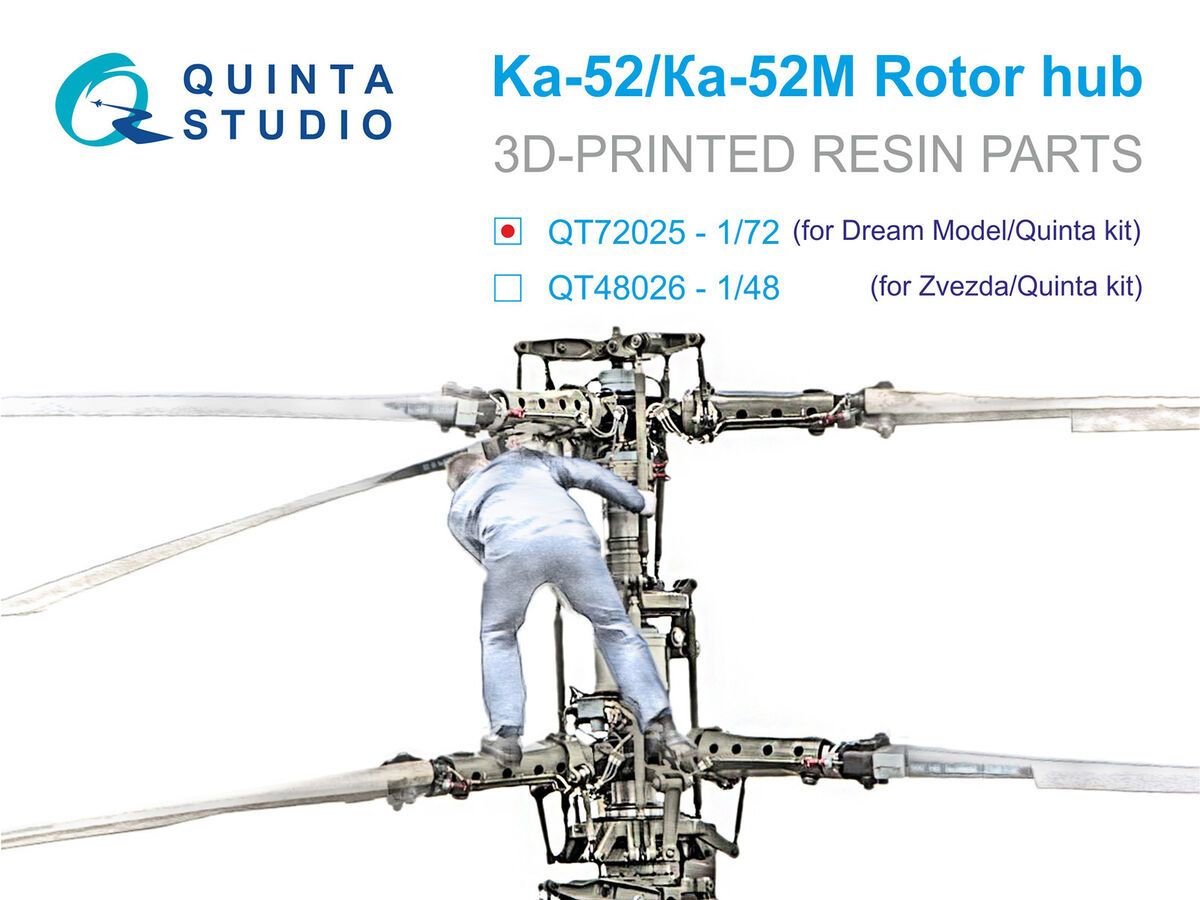 1:72 Kamov Ka-52 - Rotor Hub (for Dream Model and Quinta Kits)