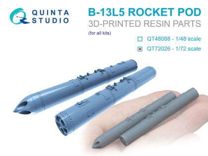 1:72 B-13L5 - Rocket Pods (2 pcs / for All Kits)