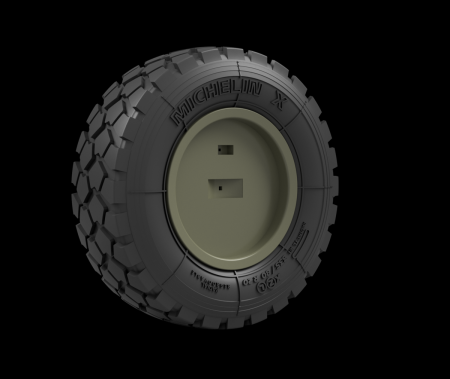 1:35 Jackal 2 HMWP Road Wheels