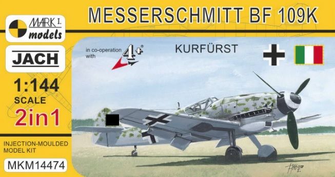 1:144 Messerschmitt Bf 109K-4 ‘Kurfürst’ 2in1