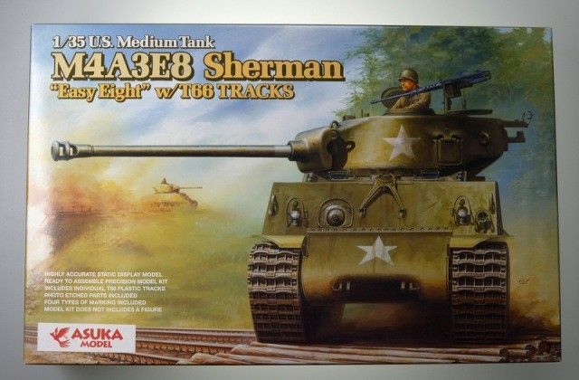 1:35 M4A3E8 Sherman 