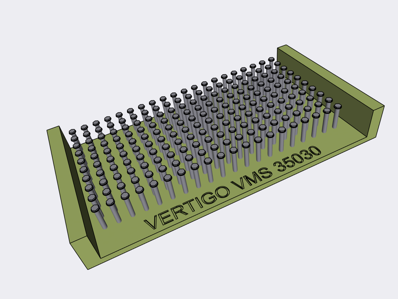 Skrutka šesťhran s podložkou, priemer 0,9 mm
