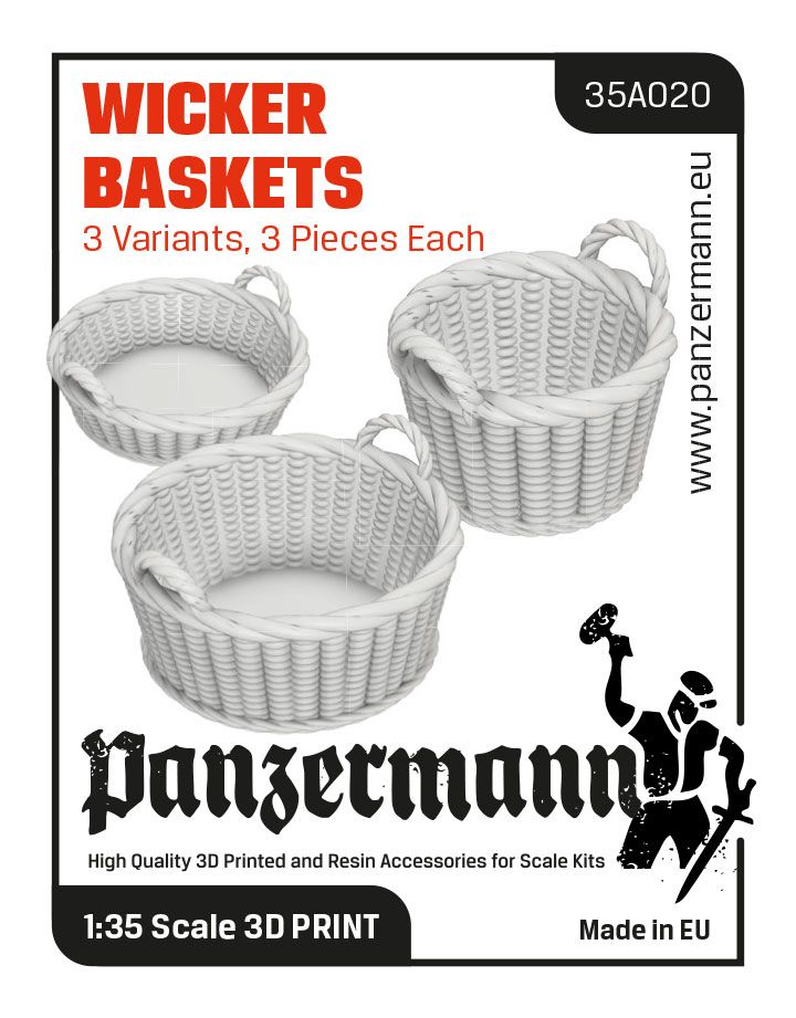 1:35 Wicker baskets